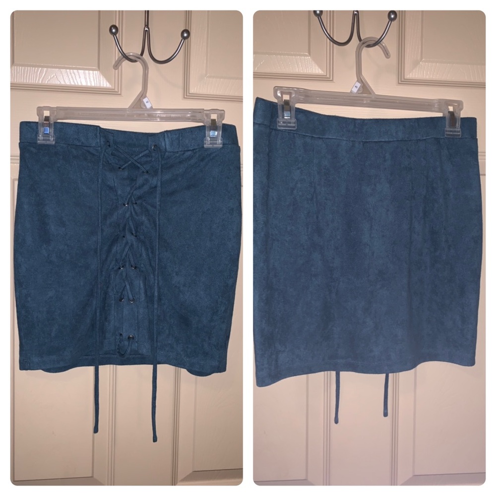 Suede Skirt